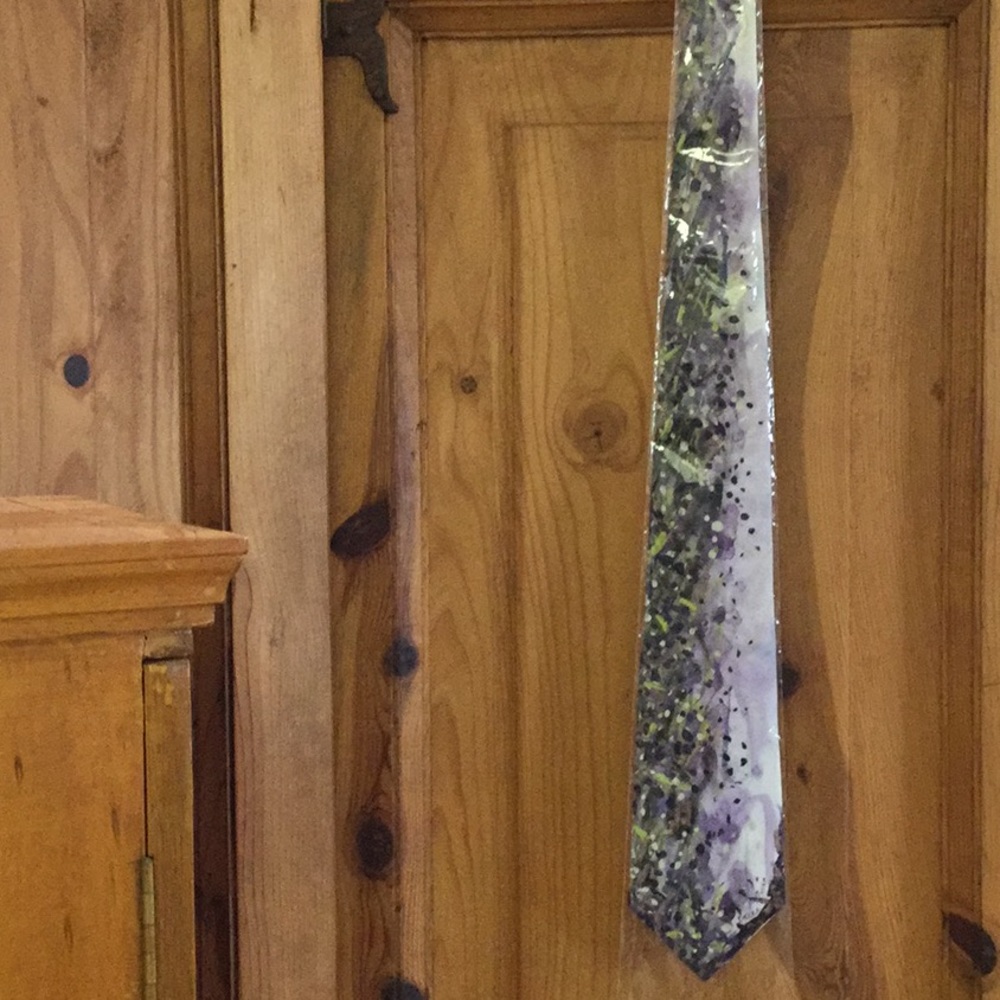 Hand painted Men’s Tie